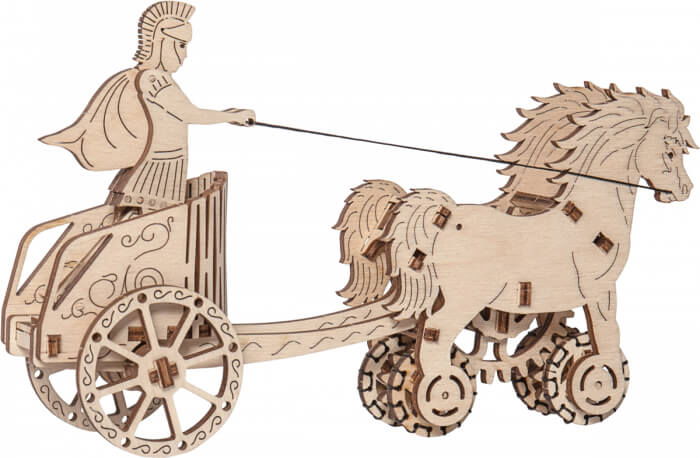 Puzzle mecanic 3D - Car roman [3]