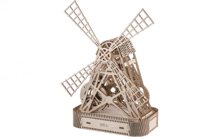 Puzzle mecanic 3D - Moara de vant [4]