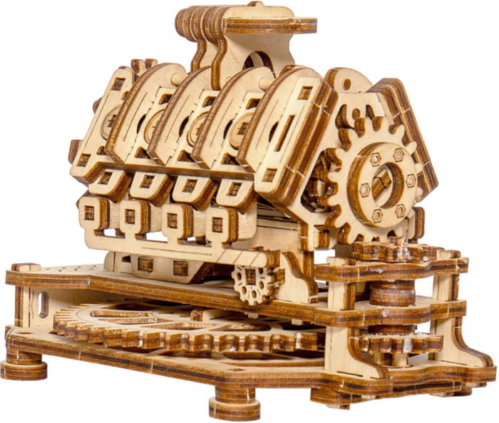 Puzzle mecanic 3D - Motor V8 [1]