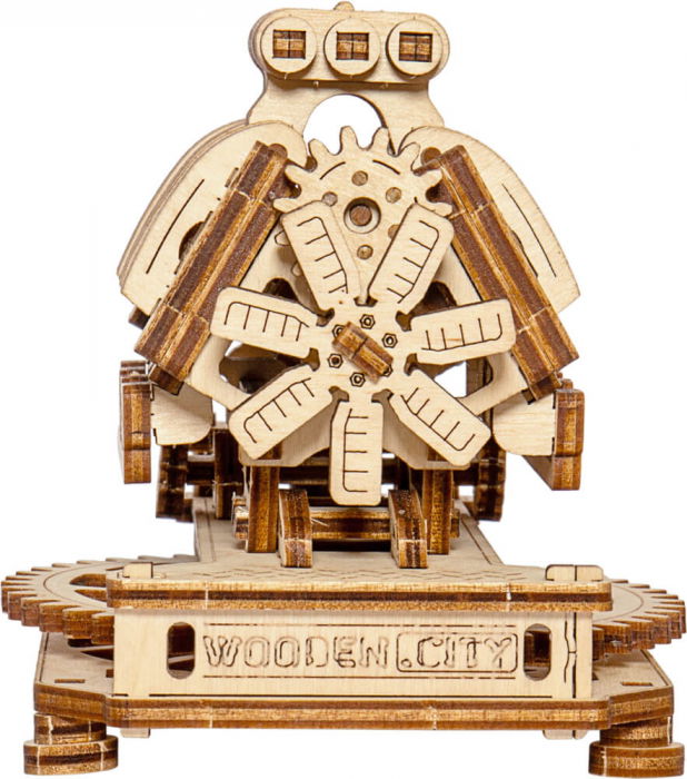 Puzzle mecanic 3D - Motor V8 [4]