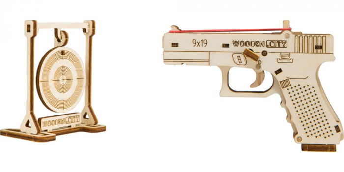 Puzzle mecanic 3D - Pistol The Guardian [5]