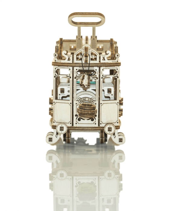 Puzzle mecanic 3D - Tramvai cu sine [5]