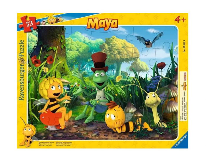 Puzzle pentru copii - Maya The Bee and her friends - 33 piese [1]