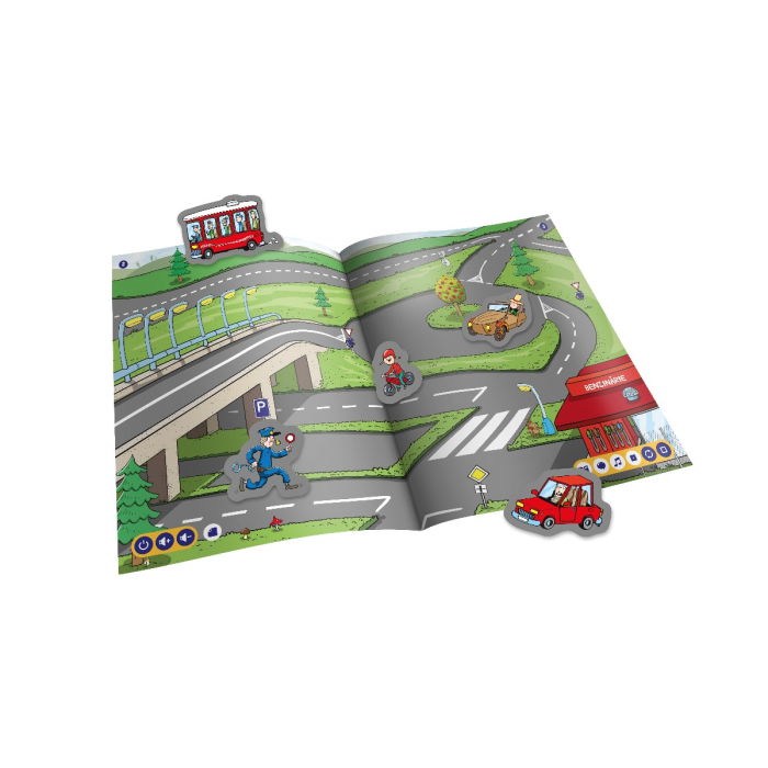 Raspundel Istetel - Carte cu autocolante Mijloace de transport [2]