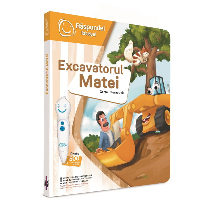 Raspundel Istetel - Carte Excavatorul Matei [1]