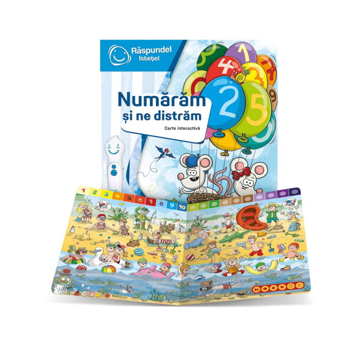 Raspundel Istetel - Carte Numaram si ne distram [2]