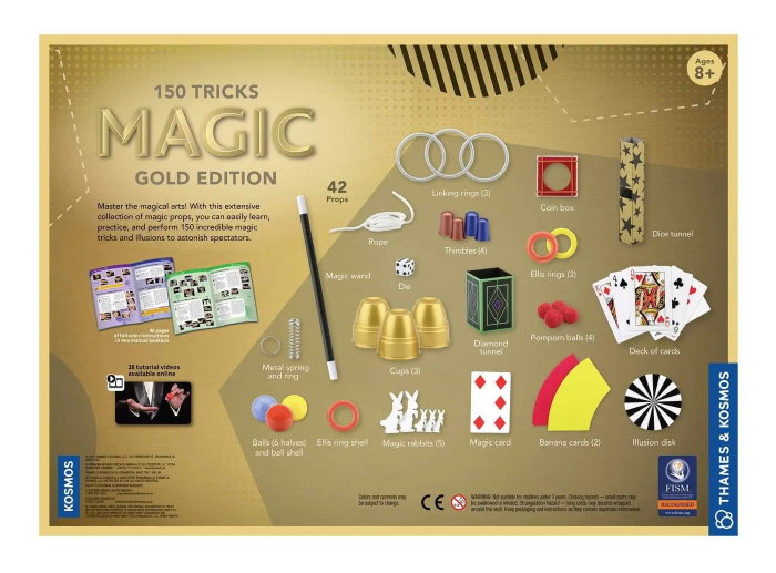 Resigilat - Colectie de magie cu 150 de trucuri - Gold Edition (EN) [3]
