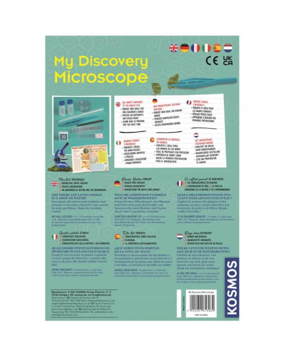 Resigilat - Microscop pentru copii 600x [3]