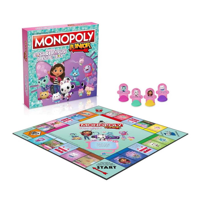 Resigilat - Monopoly Junior Casa de Papusi a lui Gabby (RO) [3]
