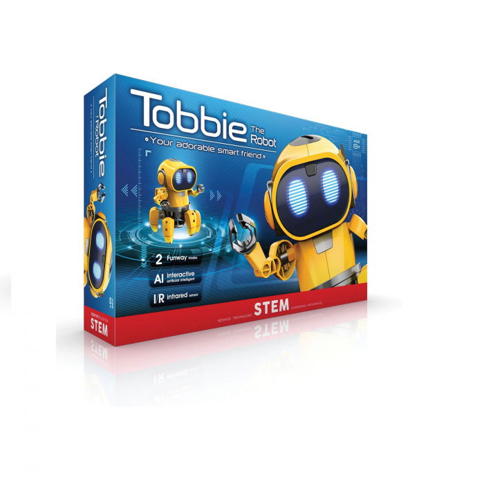 Resigilat - Robot Tobbie cu inteligenta artificiala - Kit de constructie (RO) [1]