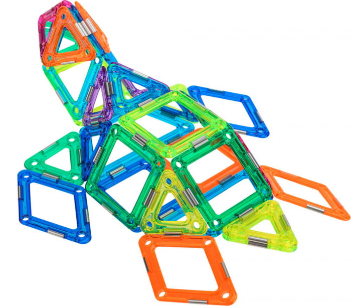 Resigilat - Set magnetic 83 pcs Magspace - Happy Zoo [3]