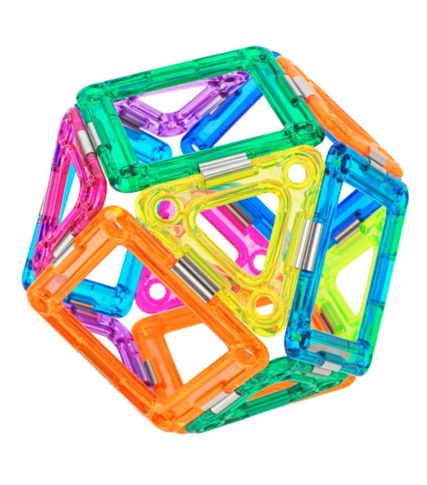 Resigilat - Set magnetic 83 pcs Magspace - Happy Zoo [2]