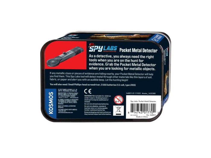Resigilat - Spy Labs - Detector de metale pentru buzunar [3]