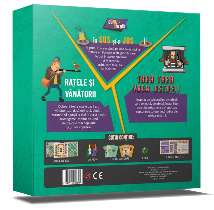 Set 3 jocuri Cu cheia la gat - Ratele (RO) [2]