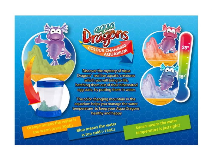 Set educativ STEM - Aqua Dragons - Habitat Deluxe in culori schimbatoare si LED-uri [5]