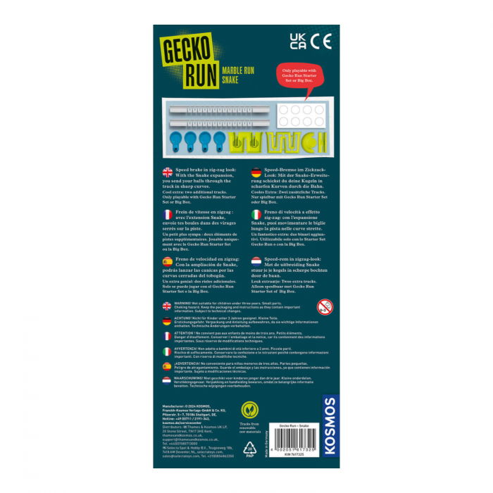 Set constructie STEM Gecko Run - Extensie Snake [2]