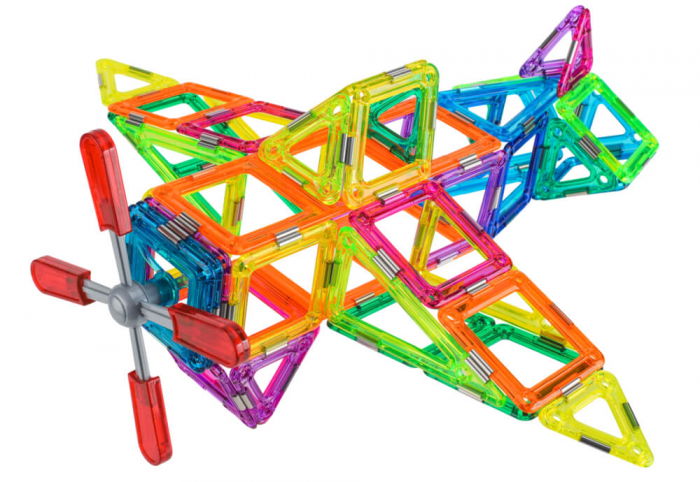 Set constructie magnetic 102 piese - Magspace [8]