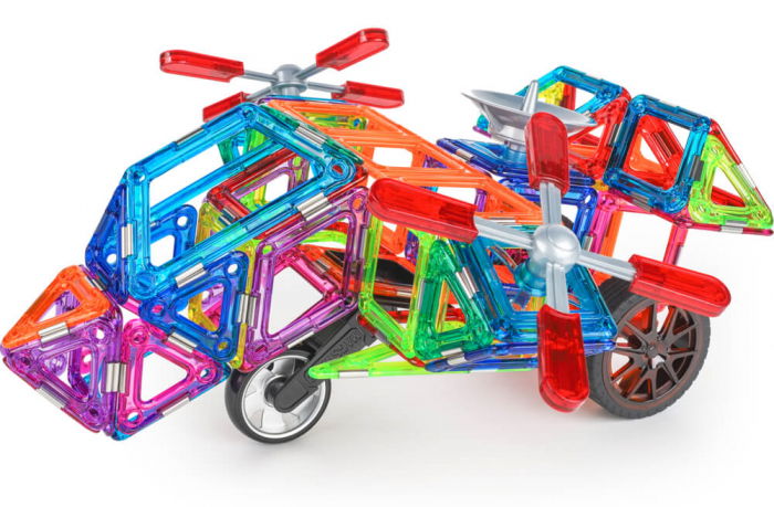 Set constructie magnetic 102 piese - Magspace [3]