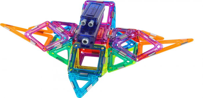 Set constructie magnetic 102 piese - Magspace [2]