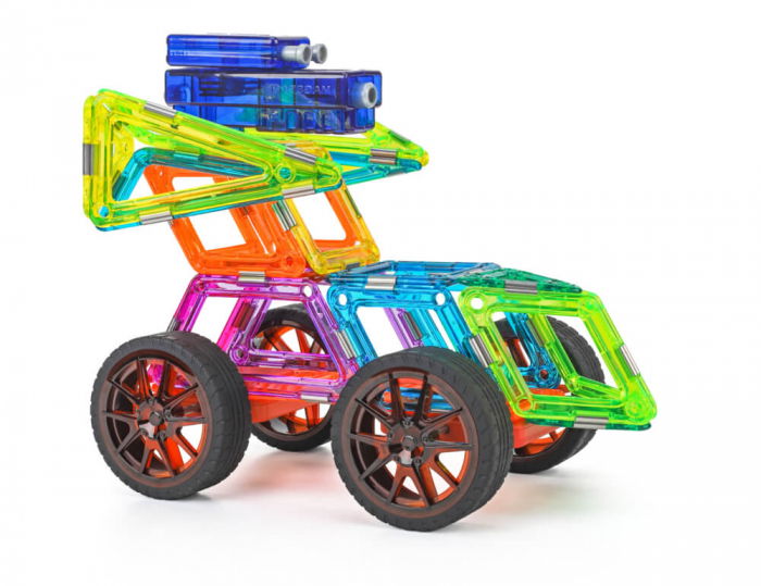 Set constructie magnetic 102 piese - Magspace [9]