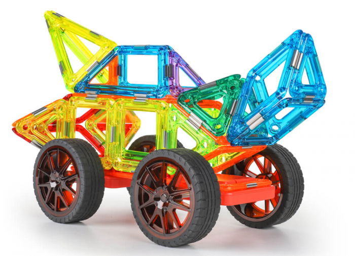 Set constructie magnetic 102 piese - Magspace [4]