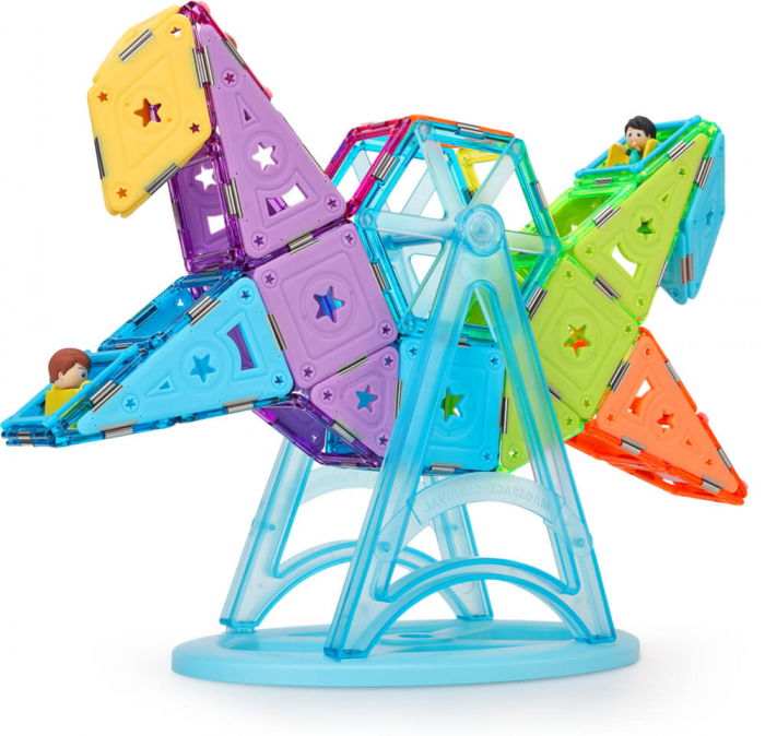 Set constructie magnetic 110 piese - Magspace [7]
