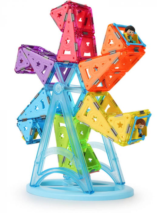 Set constructie magnetic 110 piese - Magspace [8]