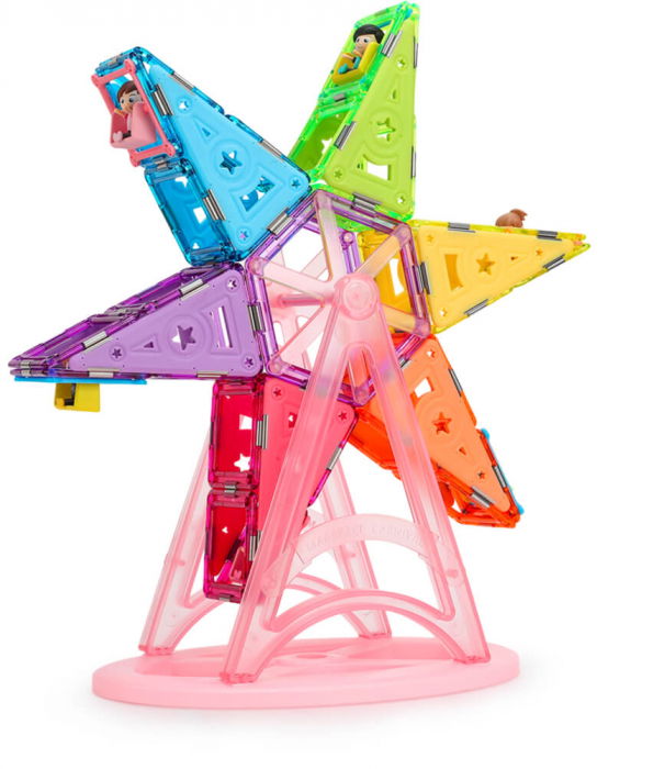 Set constructie magnetic 110 piese - Magspace [5]