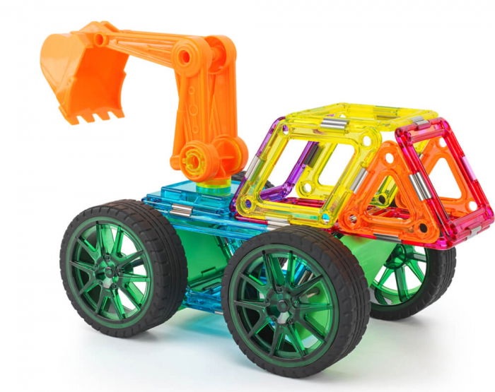 Set constructie magnetic 70 piese - Magspace [3]