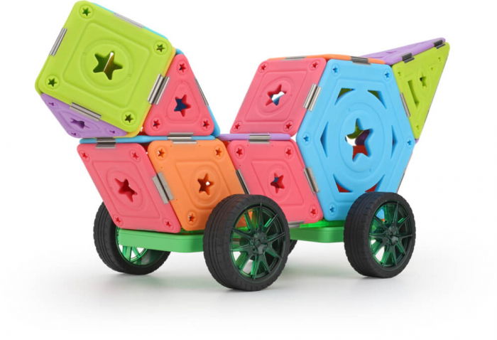 Set constructie magnetic 75 piese - Magspace [5]