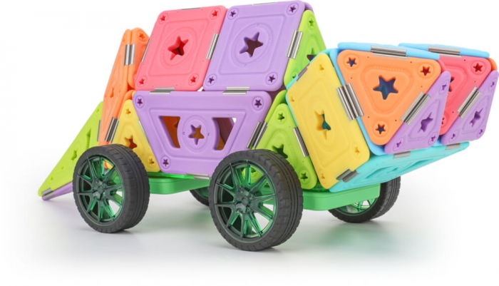 Set constructie magnetic 75 piese - Magspace [6]