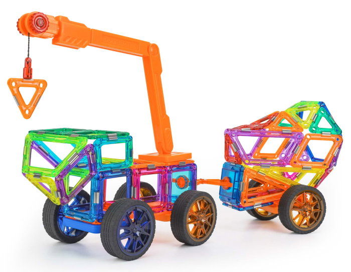 Set constructie magnetic 96 piese - Magspace [5]