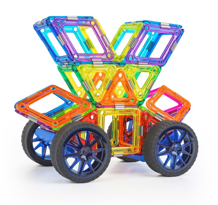Set constructie magnetic 96 piese - Magspace [4]