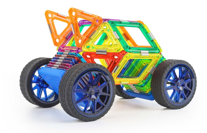 Set constructie magnetic 96 piese - Magspace [2]