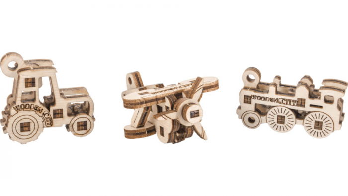 Set puzzle mecanic 3D - Transport (3 buc) [2]