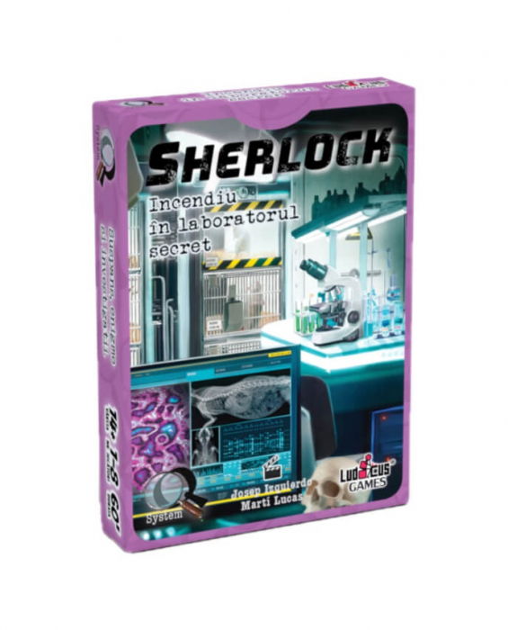 Sherlock Incendiu in laboratorul secret - Joc de Societate [1]