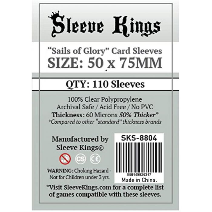 Sleeve Kings Sails of Glory Card Sleeves - 50x75mm [1]