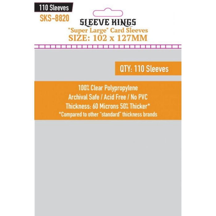 Sleeve Kings Super Large Sleeves - 102x127mm [1]