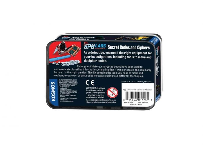 Set pentru mesaje codate - Spy Labs [3]