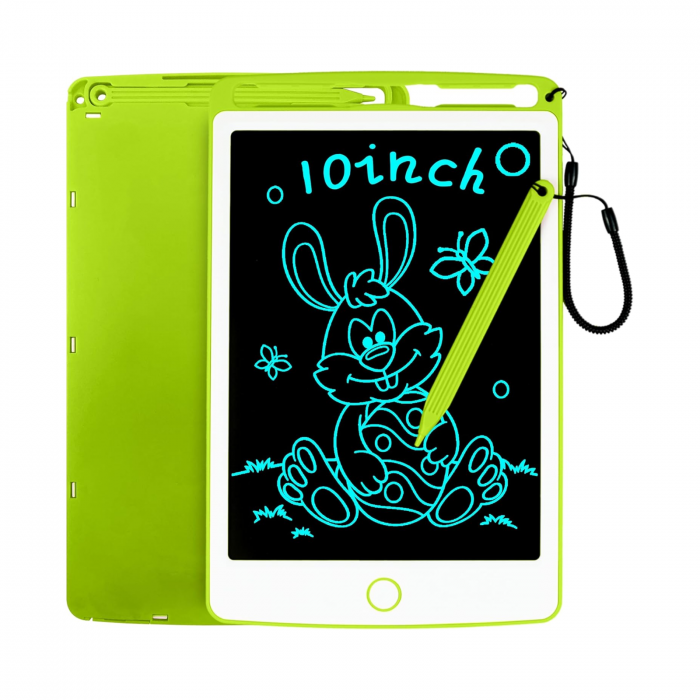 Tableta LCD pentru scris si desenat,  ecran  24 cm,  verde [1]