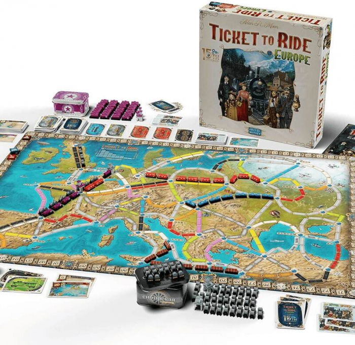 Ticket to Ride Europa (EN) – Editie Aniversara 15 ani [2]