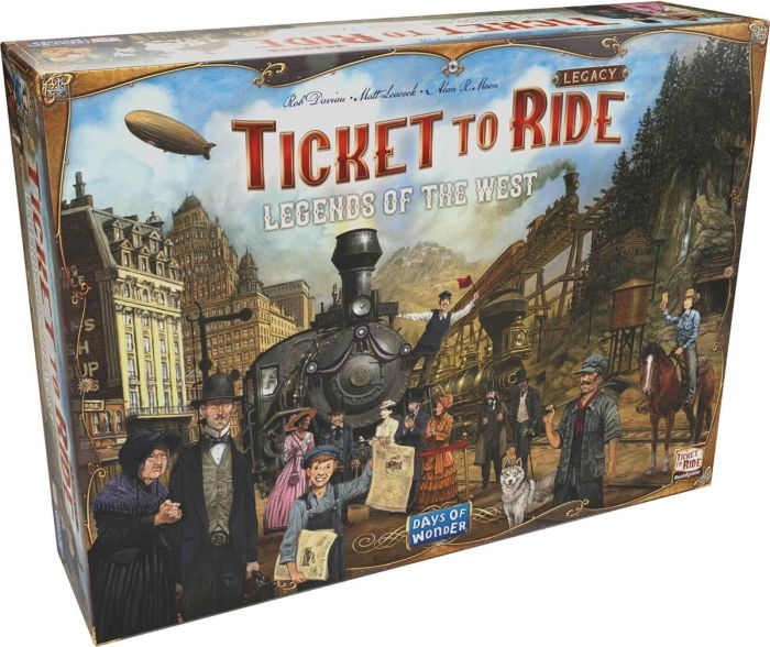 Ticket to Ride Legacy: Legends of the West (EN)