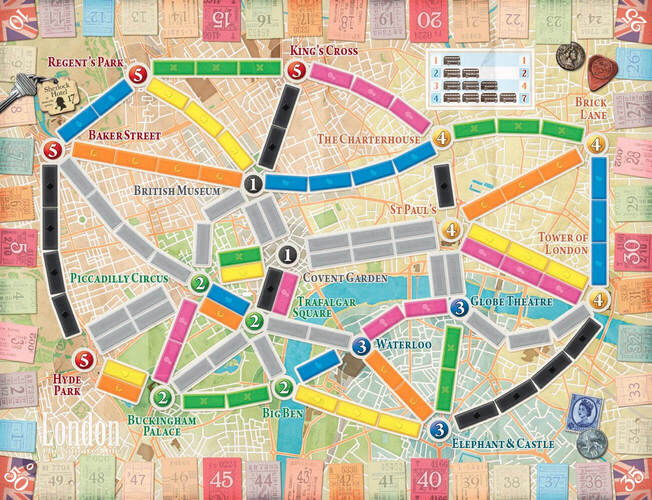 Ticket to Ride Londra [3]