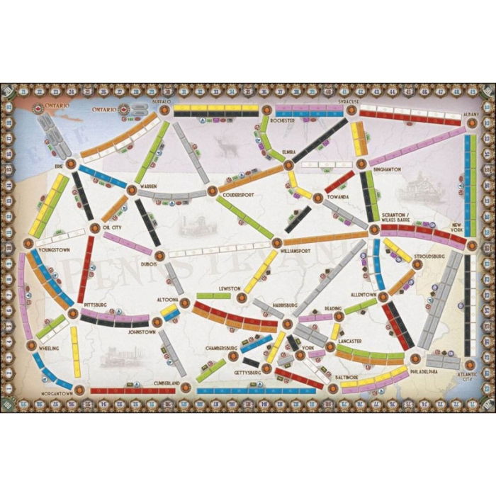 Ticket to Ride Map Collection 5 - UK & Pennsilvanya (EN) [3]