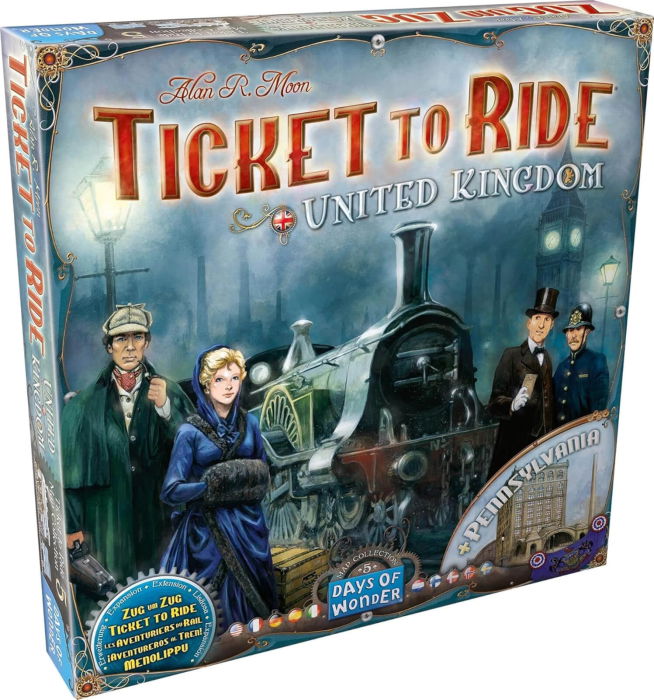 Ticket to Ride Map Collection 5 - UK  Pennsilvanya (EN)