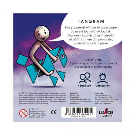 Tangram Magnetic - Ideal pentru calatorii (RO) [3]