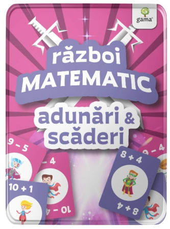 Jocuri pentru copii - Adunari si scaderi - Razboi matematic (RO)