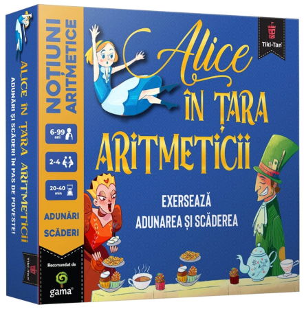 Jocuri pentru copii - Alice in tara aritmeticii (RO)