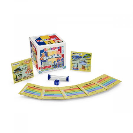 BrainBox Descopera Romania - Joc Educativ pentru Copii [1]