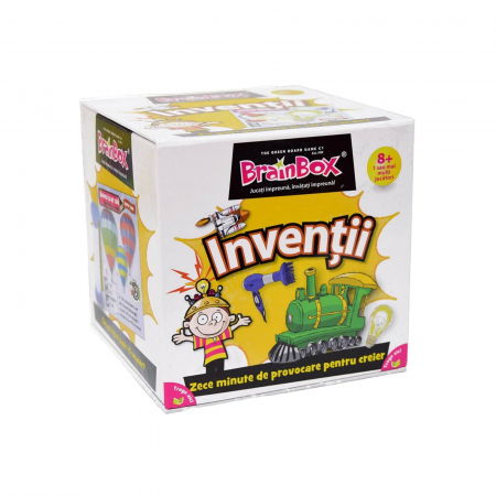 Jocuri de societate pentru copii - BrainBox Inventii - Joc Educativ pentru Copii